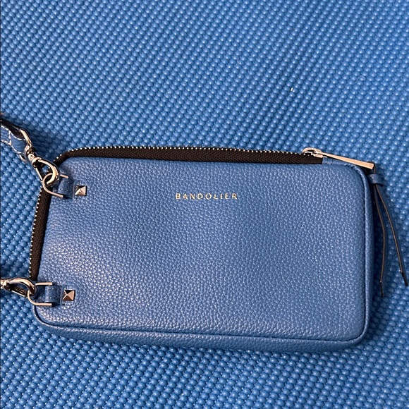 Bandolier Sky Blue Crossbody Bag - Picture 1 of 6